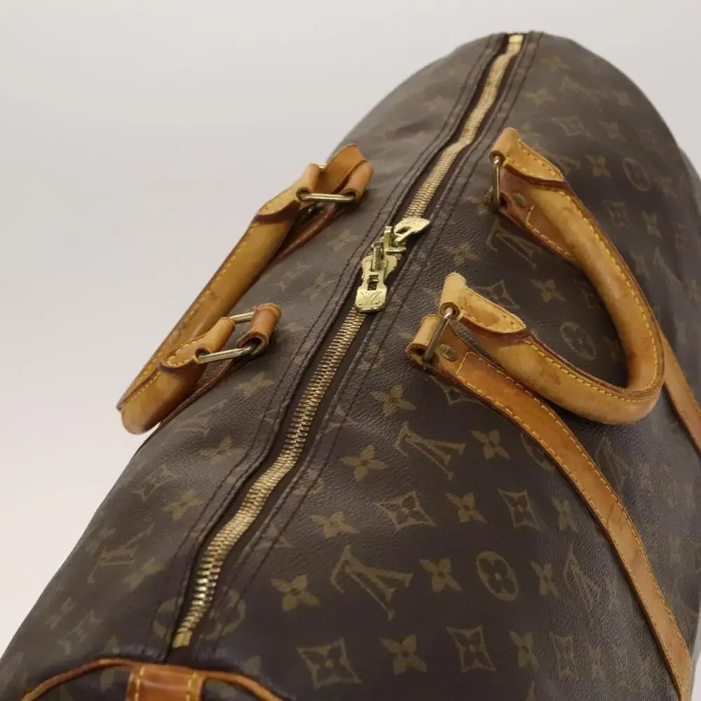 LOUIS VUITTON Monogram Keepall Bandouliere 50 Boston Bag M41416